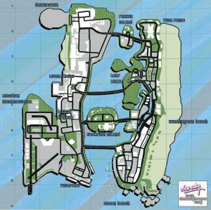 Карта GTA: Vice City