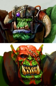 Warhammer 40000 orcs